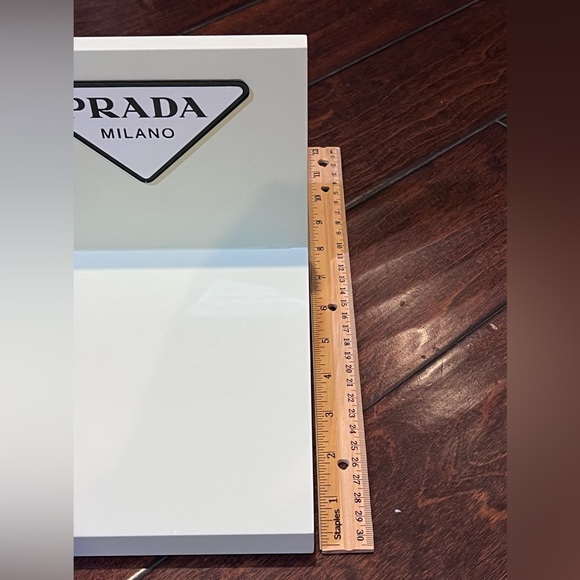 PRADA “L-Shaped” Counter Display Magnetic Logo-BRAND NEW-Retail Branded Display - Picture 12 of 16